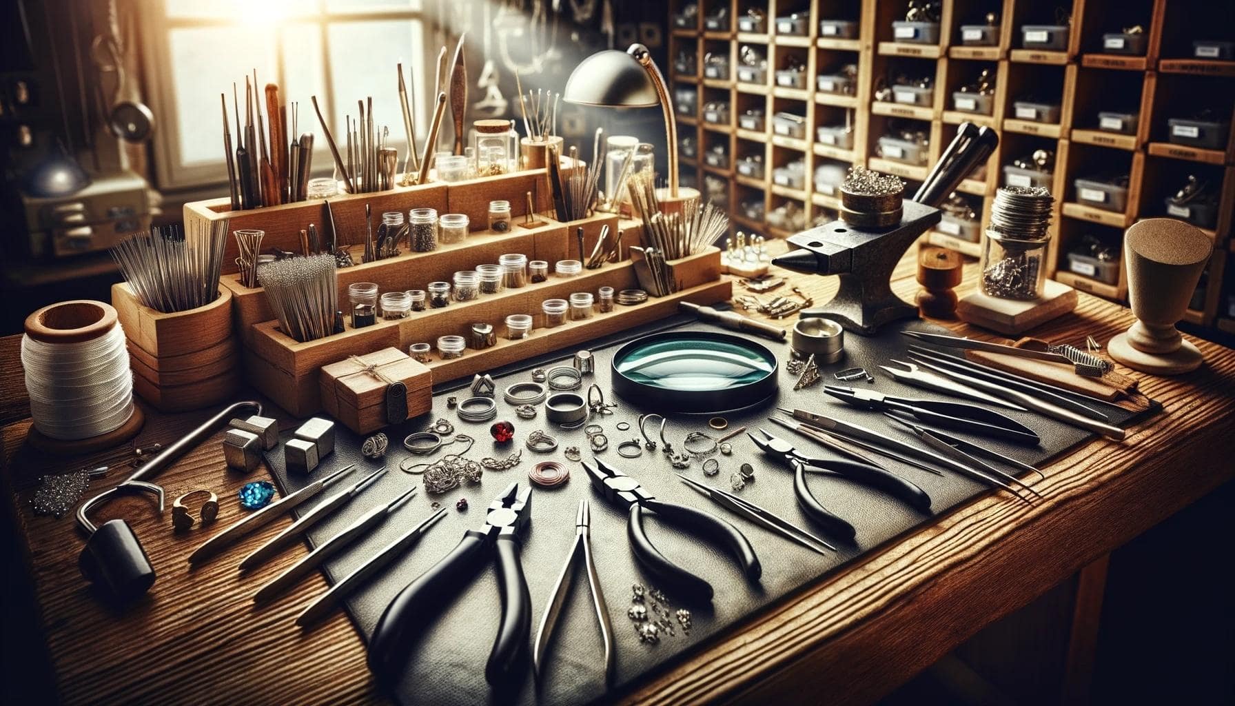 Jewelry repair supplies and tips for setting up a workshop