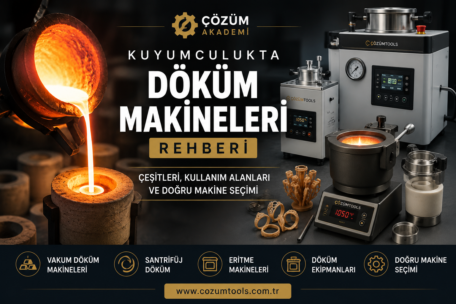 Kuyumculukta Döküm Makineleri Rehberi