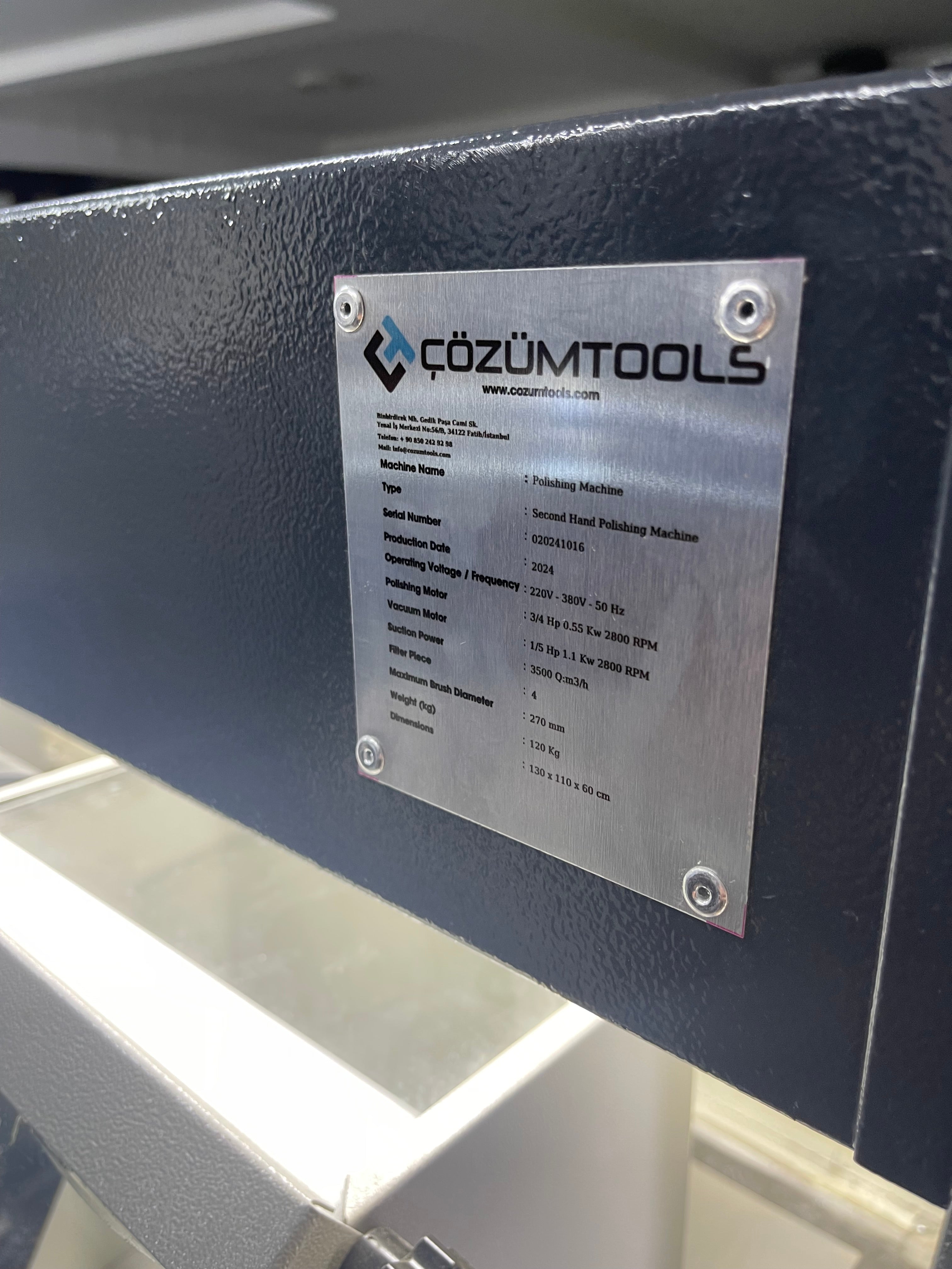 2.El Süper Vakum Cila Makinesi - 10 (Trifaze-Sanayi Elektrik)