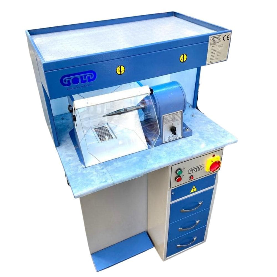 2.El Ayaklı Tekli Gold Cila Makinesi