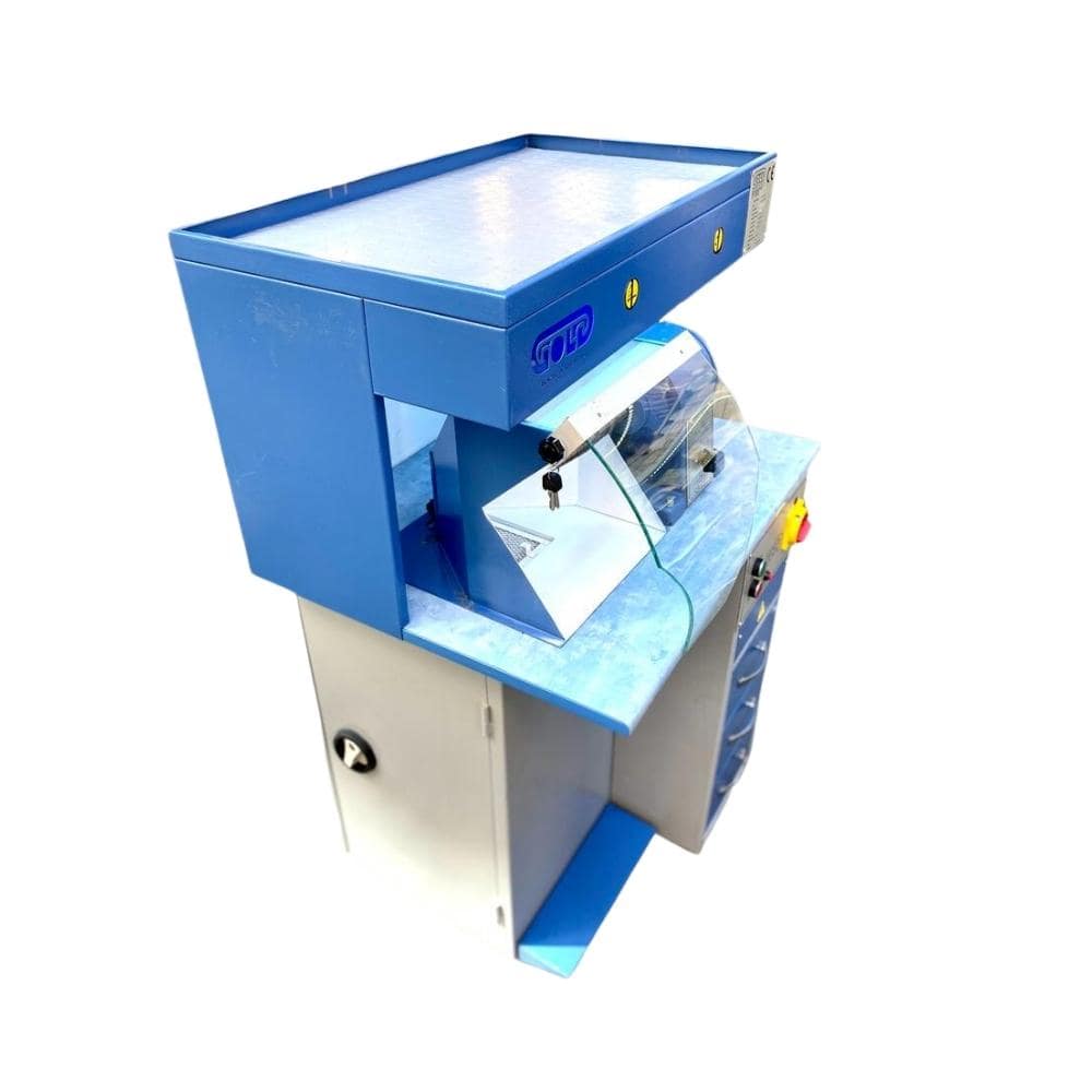 2.El Ayaklı Tekli Gold Cila Makinesi