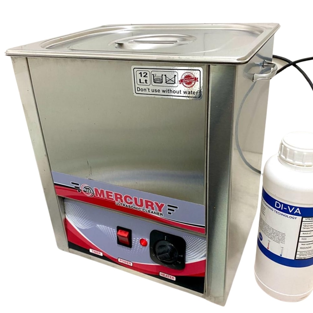 2.El Mercury Ultrasonik Yıkama Makinesi 2 Dİ-VA Ultrasonik Yıkama Şampuanı Hediyeli