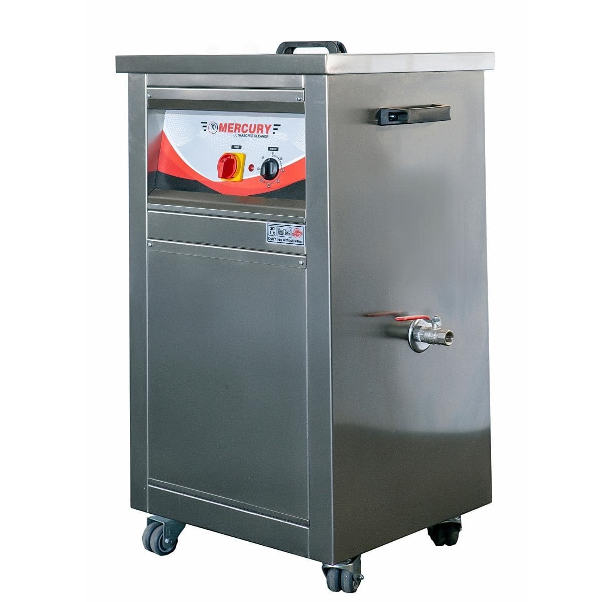Mercury Taşınabilir Ultrasonik Yıkama Makinesi 30lt yan