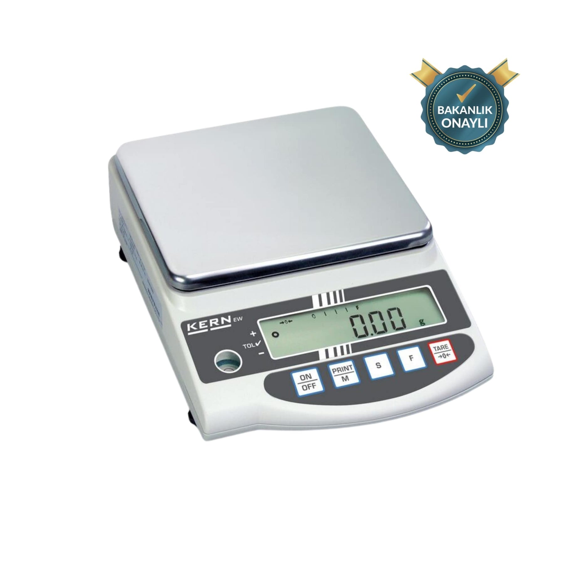 Kern 6200Gr/0,01Gr Hassasiyet - EW 6200-2M Bakanlık Onaylı Altın Terazisi
