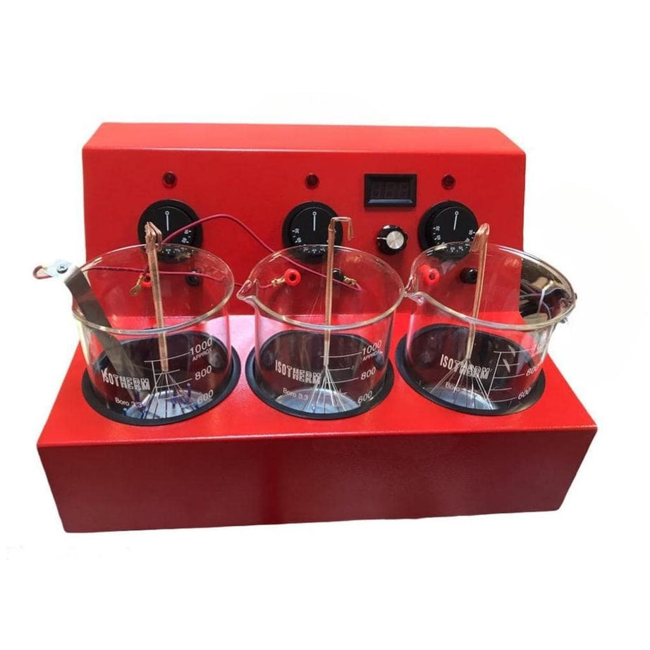 Kırmızı Kaplama Makinesi 3'lü