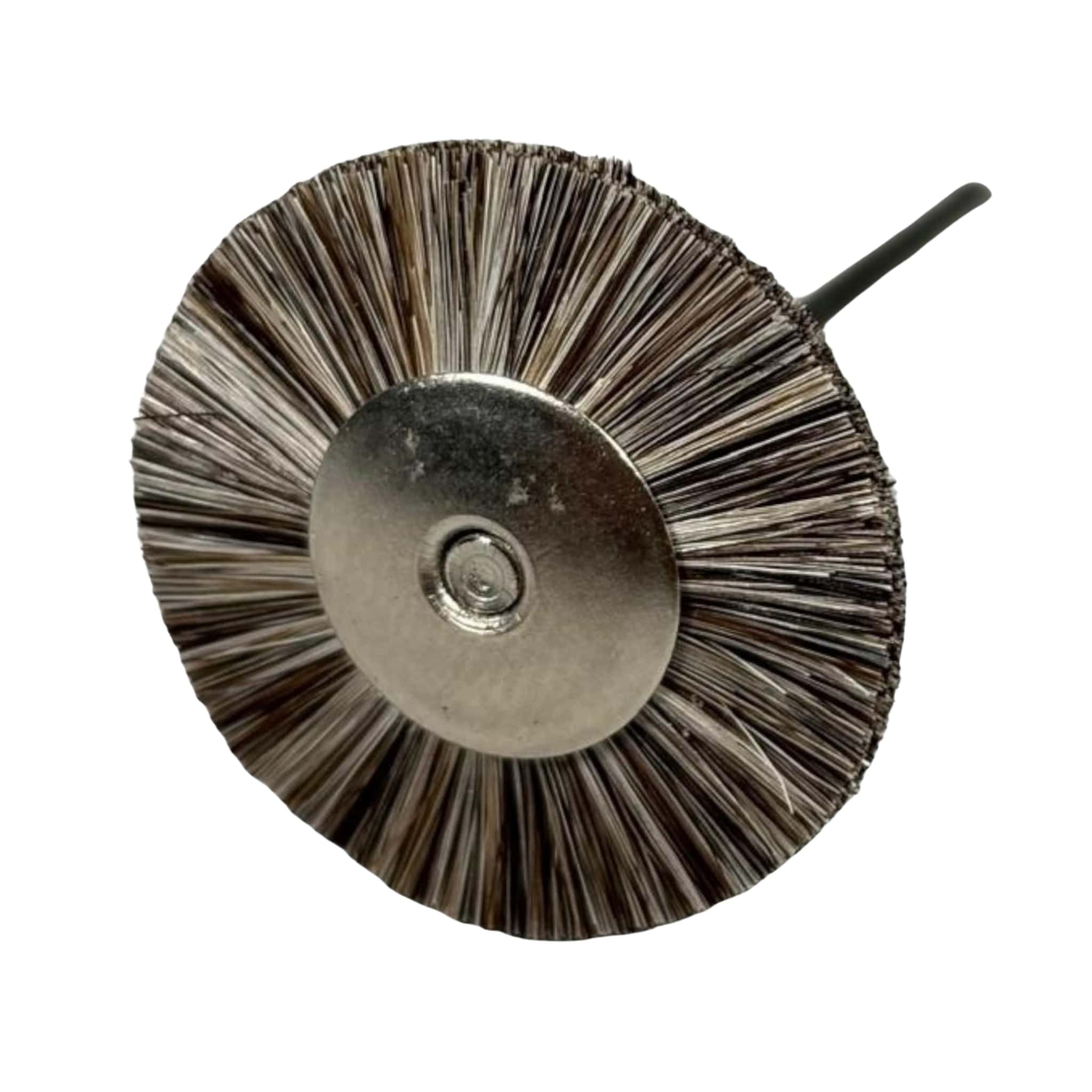 Kahverengi Mandrenli Yuvarlak Kıl Fırça 22 Mm