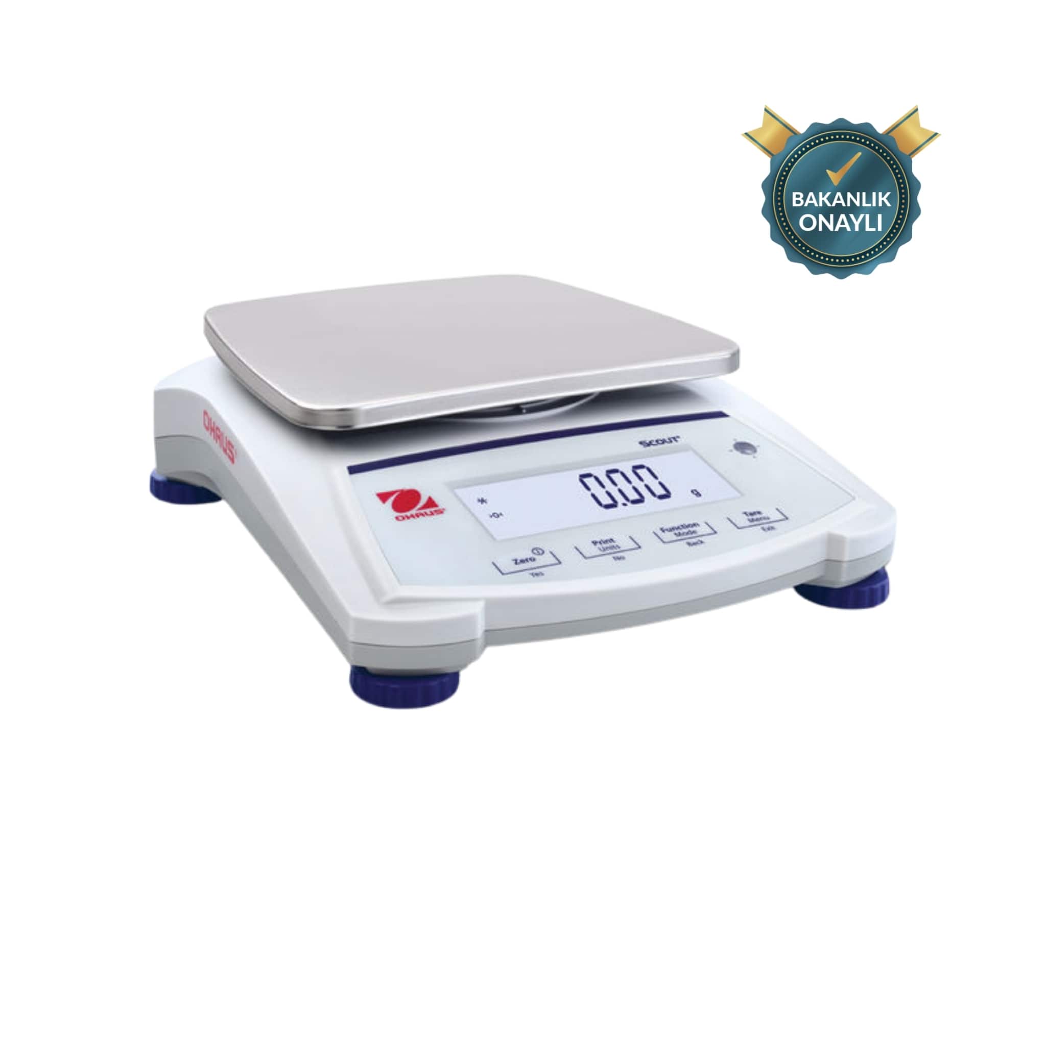 Ohaus 1500Gr/0,01Gr Hassasiyet - SJX 1502M Bakanlık Onaylı Altın Terazisi