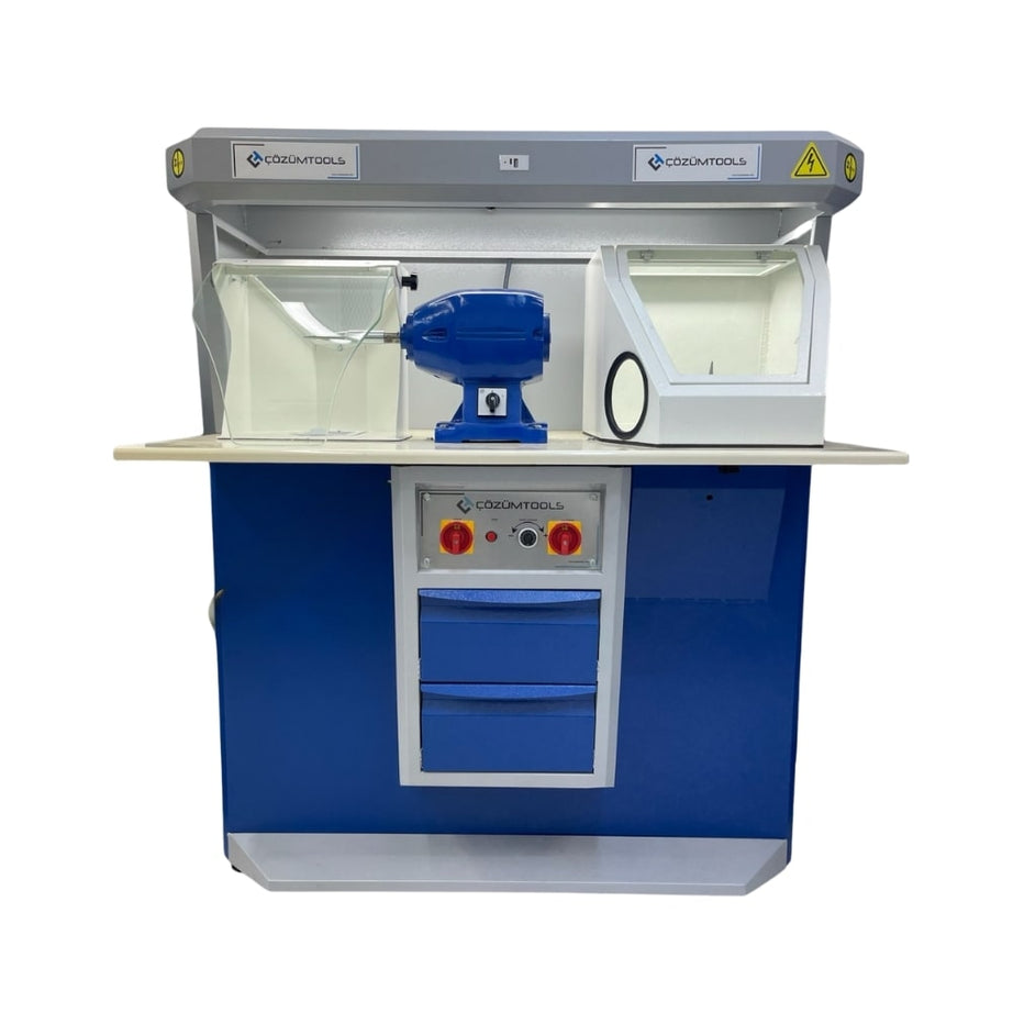 Orta Kabin Cila Makinesi Bir Tarafı Lap