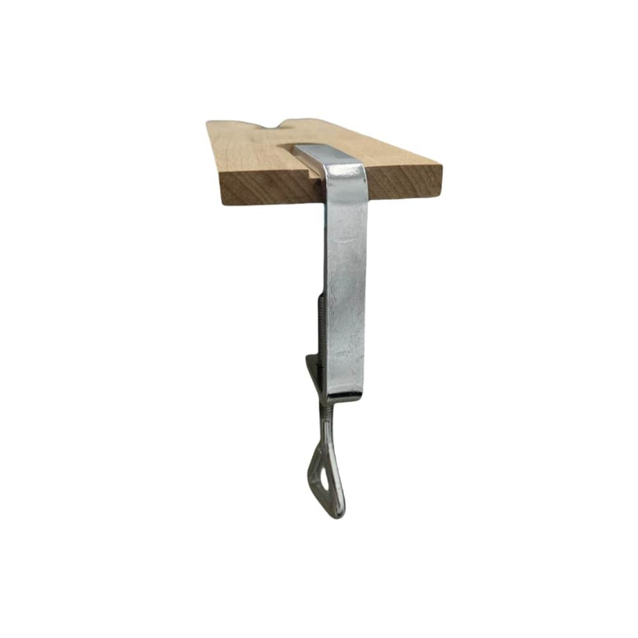 V Kanallı Tahta Takoz Demirle Birlikte