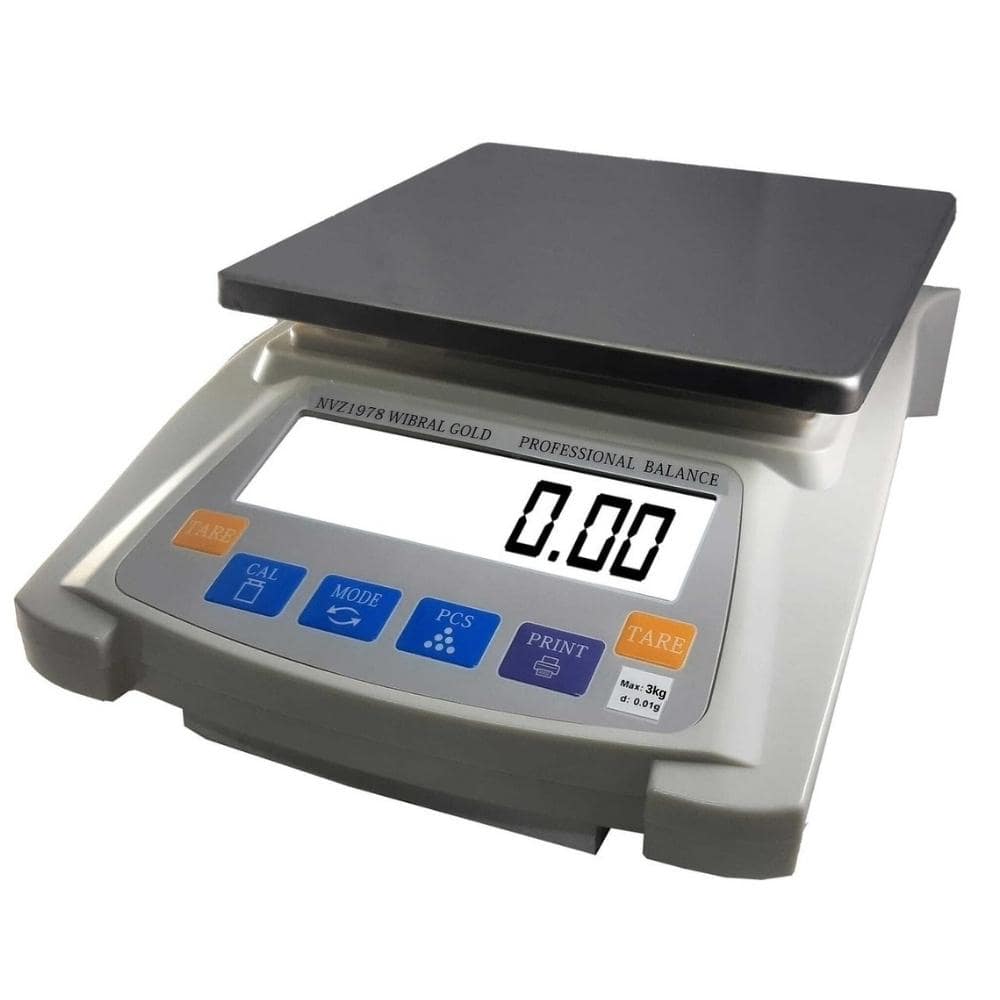 Nvz Yüksek Hassasiyetli Kuyumcu Terazisi 3000gr 0.01g 